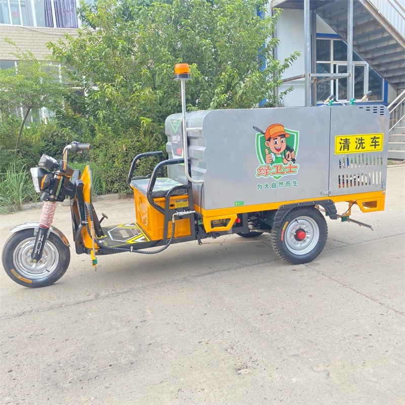沈阳电动高压冲洗车CX700A（不锈钢箱体）