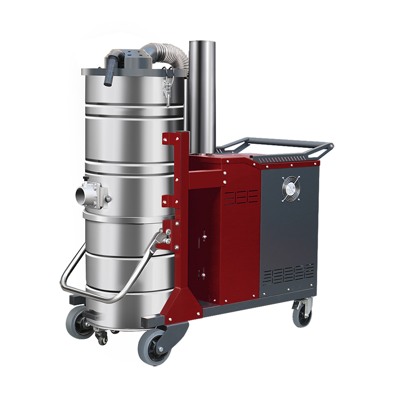 沈阳坦洁380V 双桶手动反吹工业吸尘器X8系列